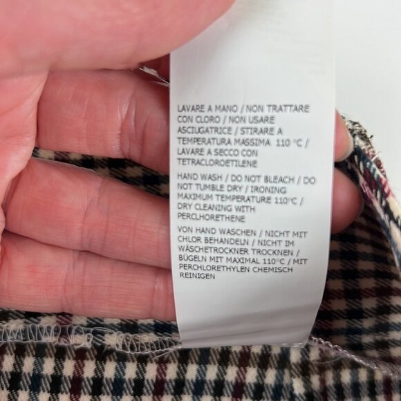 Imperial Houndstooth Cullottes Made in Italy - Picture 10 of 11